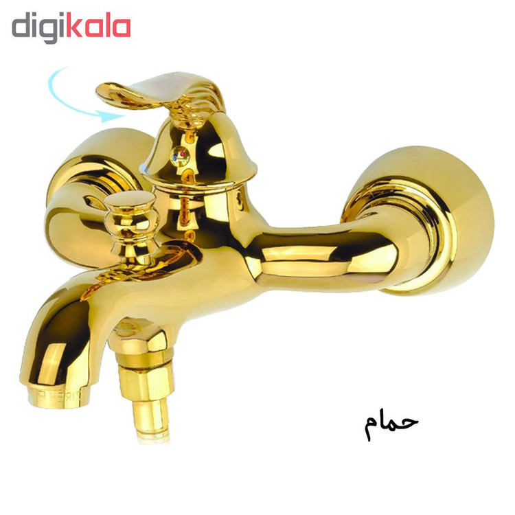 شیرآلات جزیره مدل سورن کد SS-MJ-105-107 مجموعه 4 عددی