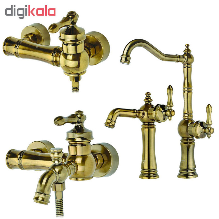 شیرآلات جزیره مدل لومانا کد SS-MJ-114-118 مجموعه 4 عددی