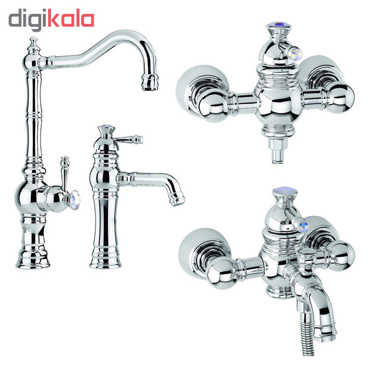شیرآلات جزیره مدل رویا کد SS-MJ-112 مجموعه 4 عددی