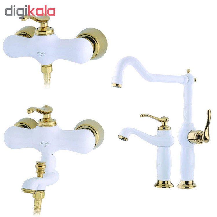 شیرآلات جزیره مدل رادین کد SS-MJ-108-111 مجموعه 4 عددی