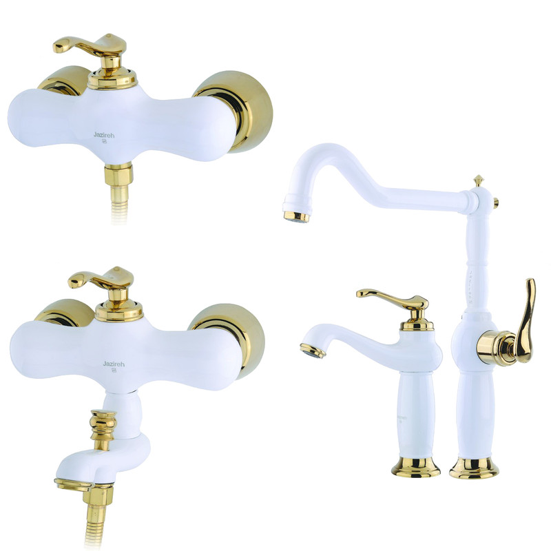 شیرآلات جزیره مدل رادین کد SS-MJ-108-111 مجموعه 4 عددی