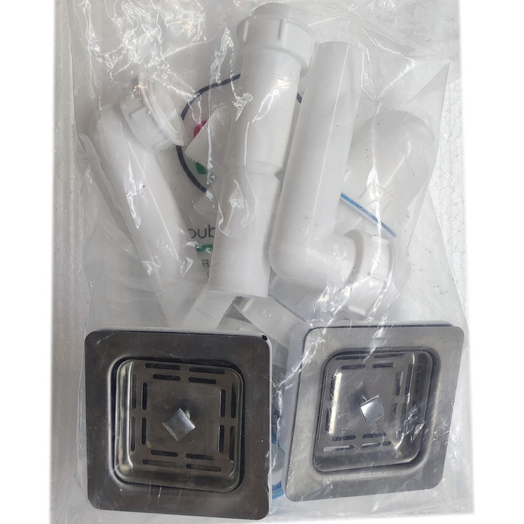سینک ظرفشویی گرانیت توکار دو لگنه پارادایز مدل ITALY-401-WAKlil
