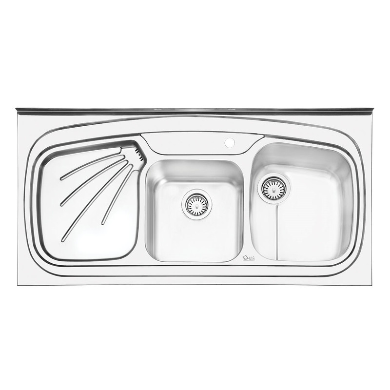 سینک ایلیا استیل مدل 1013R توکار سایز 60 × 120 سانتی متر