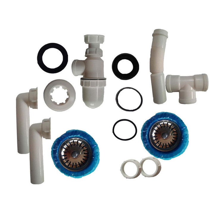 سینک ظرفشویی گرانیت توکار دو لگنه مدل SGBW2V