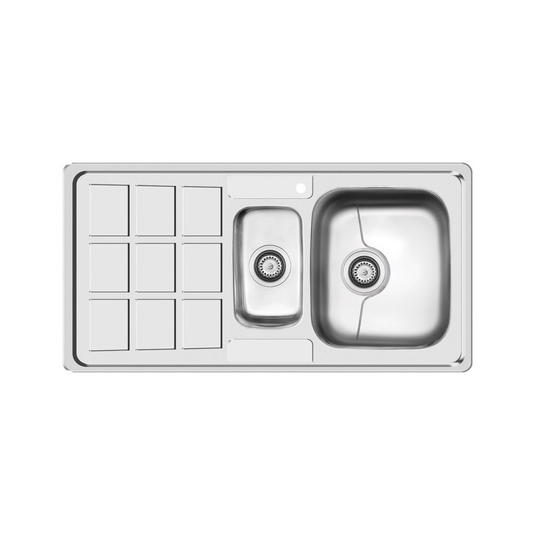 سینک ظرفشویی استیل مدل میکس 7031P توکار