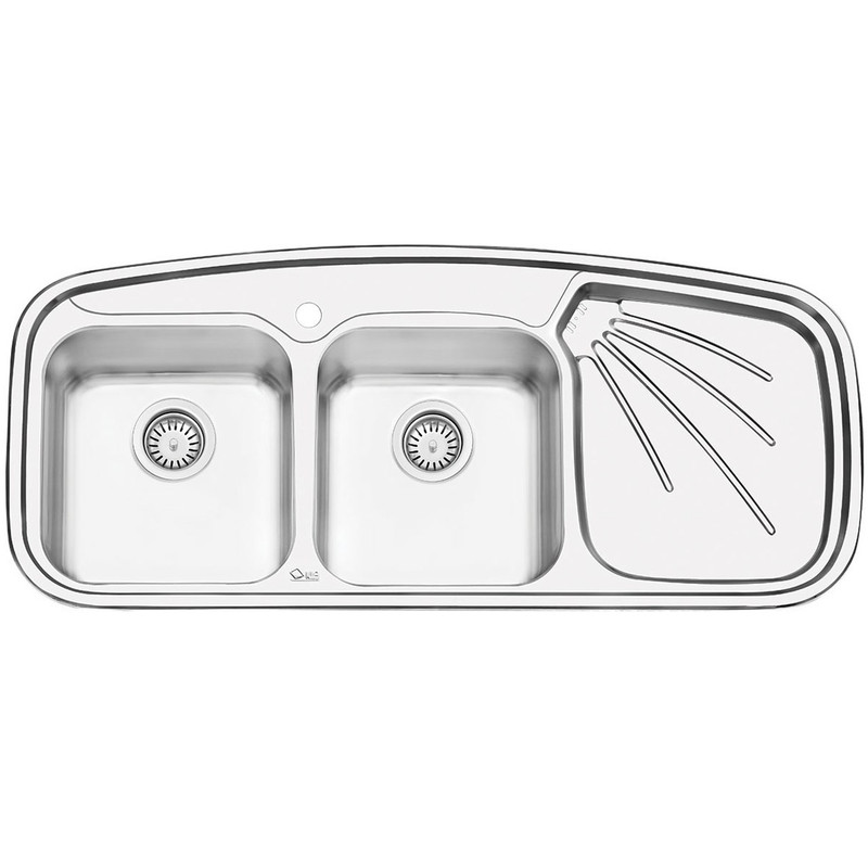 سینک ایلیا استیل مدل 4013L توکار سایز 51 × 116 سانتی متر