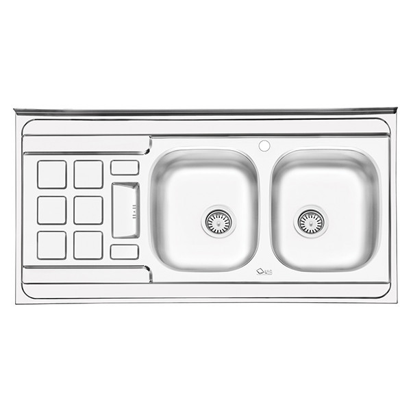 سینک ظرفشویی ایلیا استیل مدل 3021 روکار
