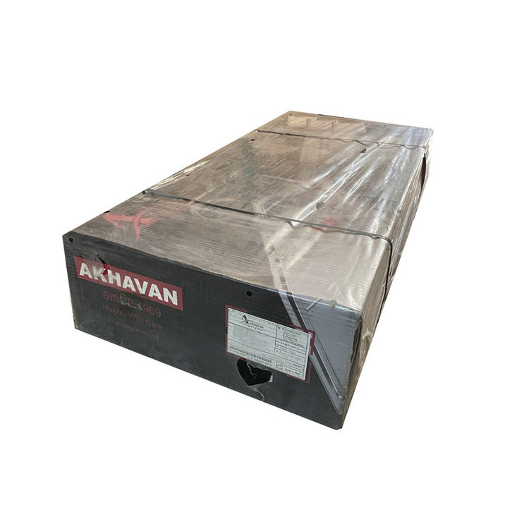 سینک ظرفشویی استیل توکار دو لگنه اخوان مدل 357