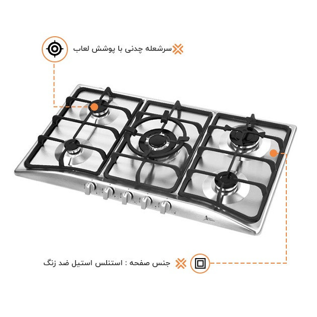 اجاق گاز صفحه ای اخوان مدل GI-13