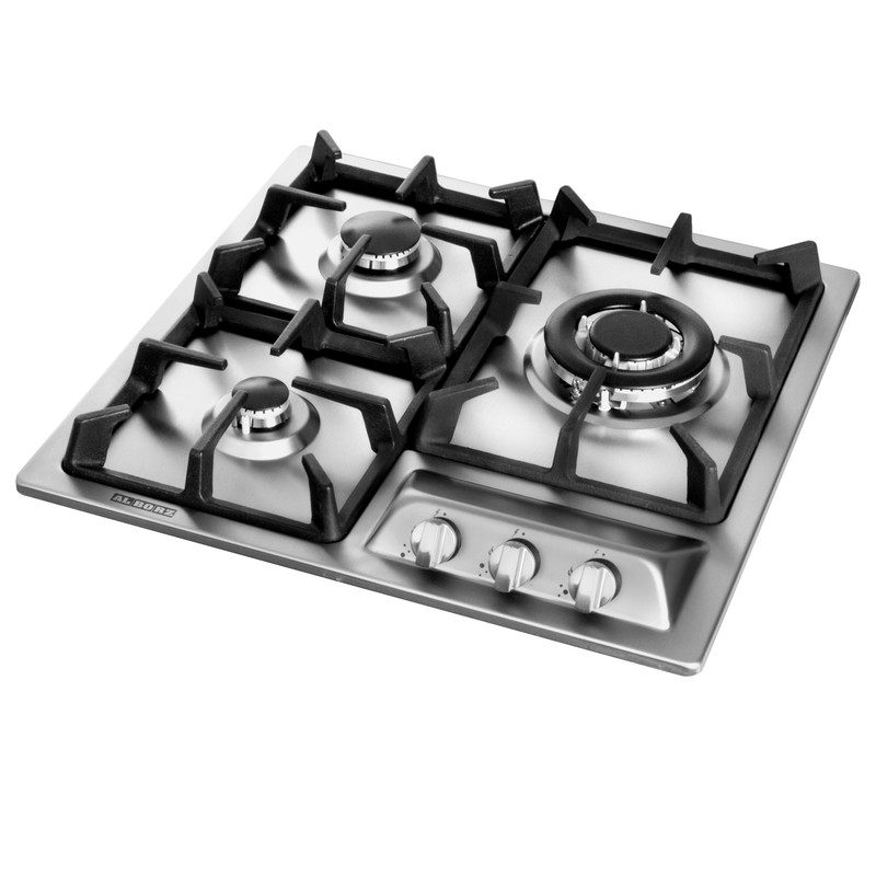 اجاق گاز صفحه‌ای سه شعله استیل البرز مدل S3501