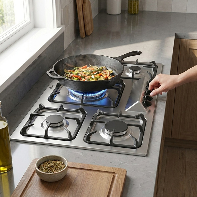 اجاق گاز صفحه ای بیمکث مدل 5098