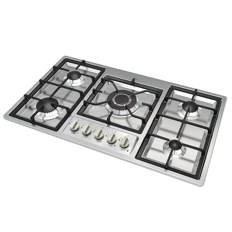 اجاق گاز صفحه‌ای پنج شعله اخوان مدل V33