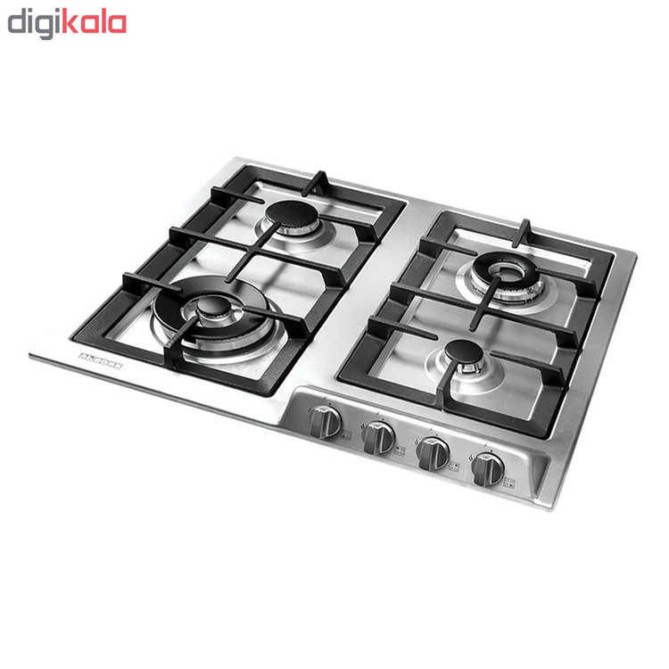 اجاق گاز صفحهای چهار شعله استیل البرز مدل S-4605