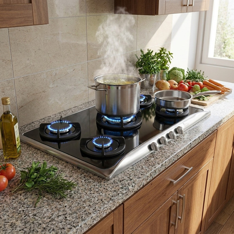 اجاق گاز صفحه ای اخوان مدل G14-NEW-HE